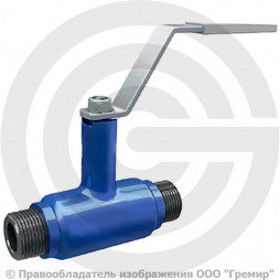 Кран стальной цапковый Ду-25 Ру-40 L=135мм LD КШ.Ц.Ц. Energy 025.040.Н/П