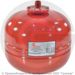 Бак расширительный мембранный для отопления 80 л 5 бар Wester WRV