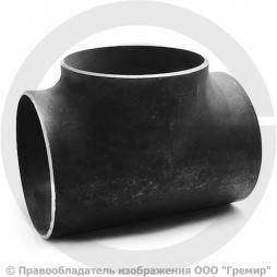 Тройник 325х10 (Ду-300) стальной (Ст.20) равнопроходной Китай