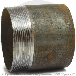 Резьба стальная L=60мм Ду-65 (2 1/2") КАЗ