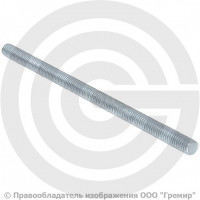 Шпилька стальная оцинкованная М27х1000 DIN 975