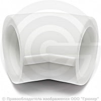 Угольник PP-R белый внутренняя пайка Дн 40 45гр VALFEX