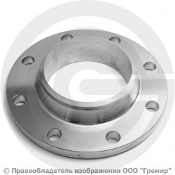 Фланец воротниковый нержавеющий 12х18н10т 1-250-25 ГОСТ 12821-80, Ру-25, Ду-250