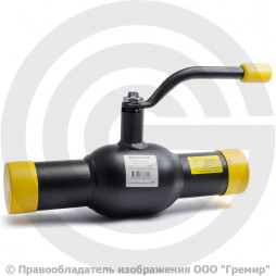 Кран стальной под приварку Ду-50 Ру-40 L=300мм Broen Ballomax КШТ 60.102.050