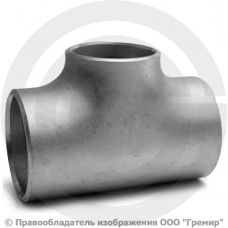 Тройник 108х6-89х6 (Ду 100-80) 12х18н10т переходной ГОСТ 17376