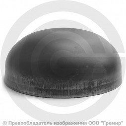 Заглушка 108х4 (Ду-100) стальная (Ст.20) эллиптическая ГОСТ 17379 АРМАС