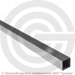 Труба 80х80х3 нержавеющая AISI 304 профильная шлифованная EN 10219-2 (ASTM A554)