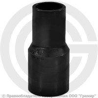 Муфта ПЭ100 спигот переходная Дн 63-50 Ру-16 SDR11 EUROSTANDARD