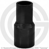 Муфта ПЭ100 спигот переходная Дн 225-200 Ру-16 SDR11 EUROSTANDARD