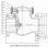 Клапан обратный поворотный стальной фланцевый Ду-125 Ру-16 19с76нж
