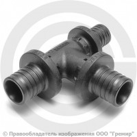 Тройник аксиальный PPSU переходной для PE-X труб Дн 25-32-25 RAUTITAN PX Rehau