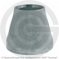 Переход 114х8-76х6 (Ду 100-65) оцинкованный концентрический ГОСТ 17378