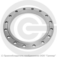 Фланец плоский стальной 1-500-6 ГОСТ 12820-80, Ру-6, Ду-500