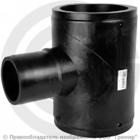 Тройник ПЭ100 электросварной переходной Дн 63-32 Ру-16 SDR11 Type B TEGA