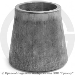 Переход 76х6-57х5 (Ду 65-50) 12х18н10т концентрический ГОСТ 17378