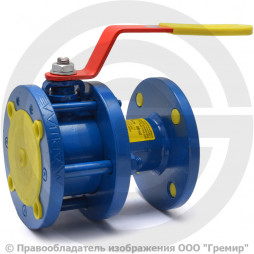 Кран стальной фланцевый Ду-65 Ру-16 L=200мм МАРШАЛ 11с67п 2СФ.00.1.016.065/050