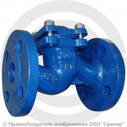 Клапан обратный подъемный чугунный фланцевый Ду-32 Ру-16 (Т<300°С) Benarmo