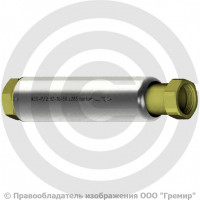 Компенсатор сильфонный осевой резьбовой с кожухом и внутренним экраном Ду-25 Ру-16 L=285мм КСО-Р/2 Hortum