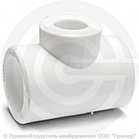 Тройник PP-R переходной белый внутренняя пайка Дн 40-32-40 RTP (РосТурПласт)