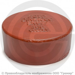 Заглушка чугунная безраструбная SML Ду-100 торцевая Китай