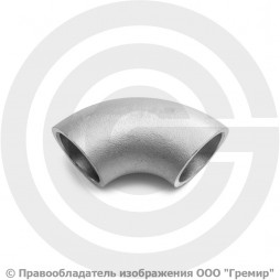 Отвод 42,4х3,6 (Ду-32) 12х18н10т 90 градусов исп.1 ГОСТ 17375