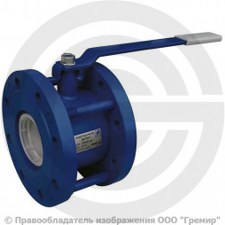 Кран стальной фланцевый Ду-40 Ру-16 L=86мм полнопроходной PR 11с67пМ