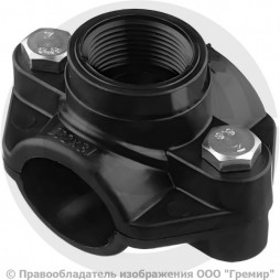 Седелка ПЭ Дн 32-1/2" ВР (ВН) Ру-16 с резьбовым выходом VALFEX