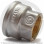 Муфта латунная переходная ВР (ВН) Ду 32-15 (1 1/4"- 1/2") никель Aquasfera