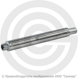 Компенсатор сильфонный осевой однослойный с кожухом из алюминия и внутренним экраном Ду-20 Ру-16 L=285мм под приварку патрубки оц. сталь DEK Hortum