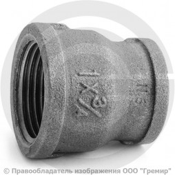 Муфта переходная чугунная ВР (ВН) Ду 25-20 (1"-3/4")