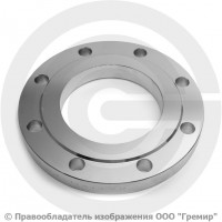 Фланец плоский нержавеющий с зеркалом AISI 304 (CF8) 1-20-16 ГОСТ 12820
