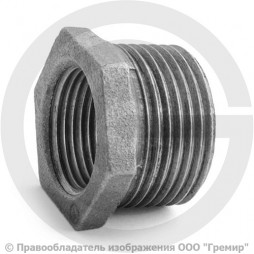 Футорка чугунная НР-ВР (НАР-ВН) Ду 25-20 (1"-3/4") Fittex PLUS