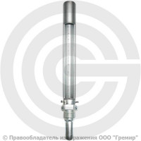 Оправа прямая защитная для термометров, М 27х2 ножка 163 мм