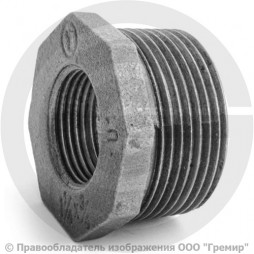 Футорка чугунная НР-ВР (НАР-ВН) Ду 32-20 (1 1/4"-3/4") Fittex PLUS