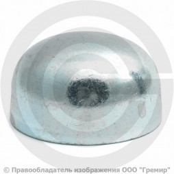 Заглушка 57х3 (Ду-50) оцинкованная эллиптическая ГОСТ 17379