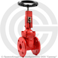 Задвижка чугунная фланцевая Ду-80 Ру-16 (Т<120°С) KR14 АДЛ Гранар