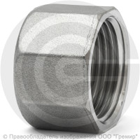 Заглушка нержавеющая AISI 304 6-ти гранная ВР (ВН) Ду-32 (1 1/4")