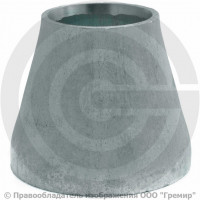 Переход 530х10-325х10 (Ду 500-300) оцинкованный концентрический ГОСТ 17378