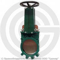 Задвижка шиберная двусторонняя с невыдвижным штоком Ду-250 Ру-10 (Т<80°С) VGB4400 Tecofi