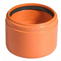 Переход НПВХ (ПВХ) коричневый Дн 250 б/нап на раструб керамической трубы Ostendorf KGUSM
