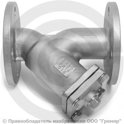 Фильтр сетчатый нержавеющий AISI 316 (CF8M) фланцевый Ду-20 Ру-16 (Т<250°С) ABRA YF-3000