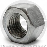 Гайка стальная оцинкованная М27 ГОСТ 5915-70