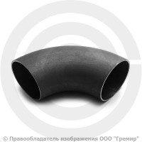 Отвод П90 108х4 (Ду-100) стальной (Ст.20) 90 градусов ГОСТ 17375