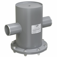 Грязевик абонентский вертикальный стальной под приварку Ду-80 Ру-16 LD