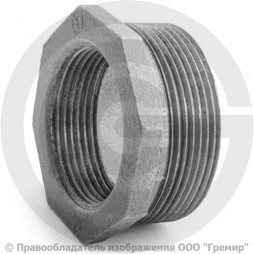 Футорка чугунная НР-ВР (НАР-ВН) Ду 50-40 (2"-1 1/2") Fittex PLUS