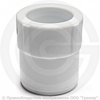 Муфта PP-R редукционная белая внутренняя-наружная пайка Дн 63-40 Pro Aqua