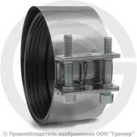 Хомут стальной оцинкованный SML Ду-100 CV Китай Хомут стальной оцинкованный SML Ду-100 CV Китай