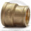 Муфта латунная переходная ВР (ВН) Ду 50-32 (2"-1 1/4") LD