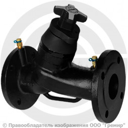 Клапан балансировочный ручной чугунный фланцевый Ду-40 Ру-16 Kvs=25м3/ч BL.230 MVI