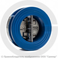 Клапан обратный двухстворчатый чугунный межфланцевый Ду-600 Ру-16 (Т<110°С) ств чугун CB3448N Tecofi